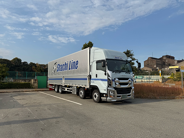 姫路営業所に新車　大型1台　導入致しました。